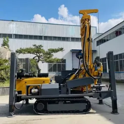 500m Deep Crawler Mounted Hydraulic Water Well Drill Rig Machine